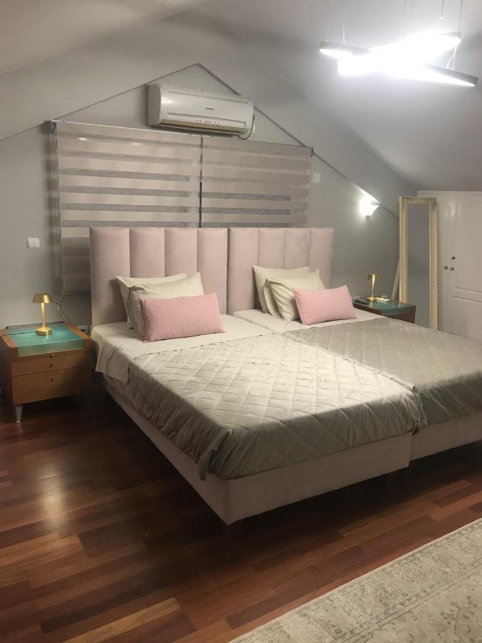Beautiful Maisonette With A View To The Mountains And The Sea Agia Marina  Bagian luar foto